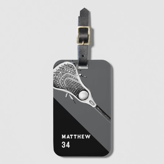 ラクロスギアバッグ ラゲッジタグ (正面縦)