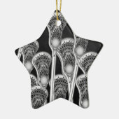 ラクロスギフトチームオレンジ セラミックオーナメント (左)