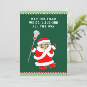 ラクロスクリスマスカード シーズンカード (スタンド正面)