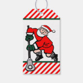 ラクロスクリスマスギフトタグ ギフトタグ (正面)