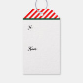 ラクロスクリスマスギフトタグ ギフトタグ (裏面)