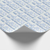 ラクロスクリスマスギフトラップ、LAXクリスマス ラッピングペーパー (角)