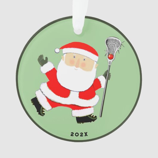 ラクロスクリスマスコレクション オーナメント (正面)