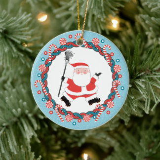 ラクロスクリスマスコレクション セラミックオーナメント