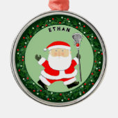 ラクロスクリスマスコレクション メタルオーナメント (正面)