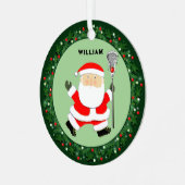 ラクロスクリスマスコレクション メタルオーナメント (正面左)