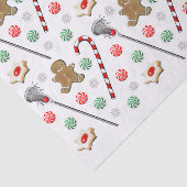 ラクロスクリスマスパターン 薄葉紙 (詳細)