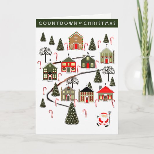 ラクロスクリスマスホリデーカード シーズンカード (正面)