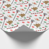 ラクロスクリスマスラッピング紙 ラッピングペーパー (角)