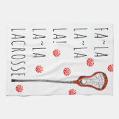 ラクロスクリスマス キッチンタオル (横)