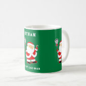 ラクロスクリスマス コーヒーマグカップ (正面右)