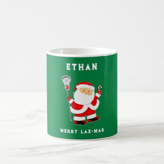 ラクロスクリスマス コーヒーマグカップ (中央)