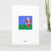 ラクロスクリスマス シーズンカード (裏面)