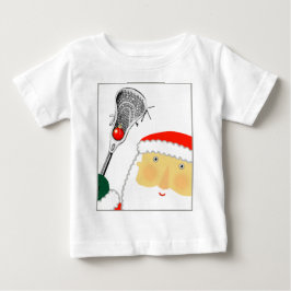 ラクロスクリスマス ベビーTシャツ
