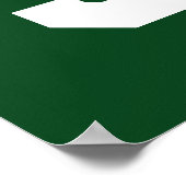 ラクロスグリーンチームシニアナイトポスター ポスター (角)