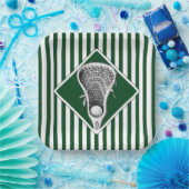 ラクロスグリーンチームパーティー紙プレート ペーパープレート (パーティー)