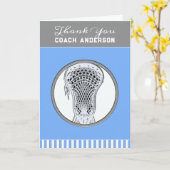 ラクロスコーチありがとう カード (黄色い花)