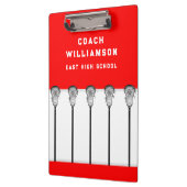 ラクロスコーチクリップボード クリップボード (左)