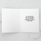 ラクロスコーチサンキューカード サンキューカード (内部)