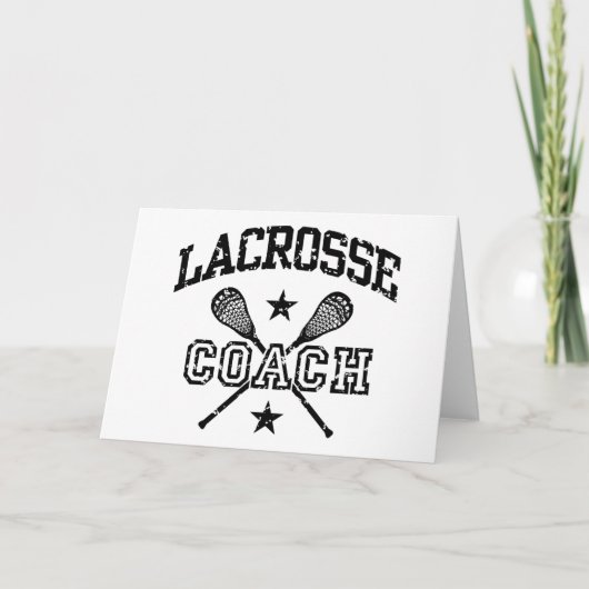 ラクロスコーチ カード (正面)