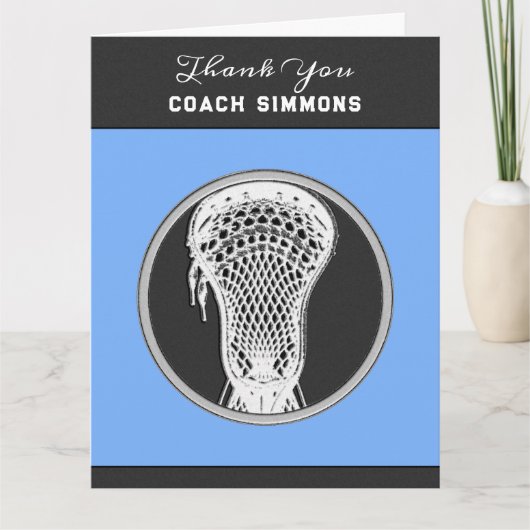 ラクロスコーチ カード (正面)
