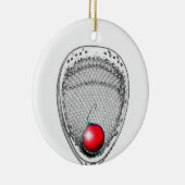 ラクロスゴアリーキープサケ セラミックオーナメント (右)