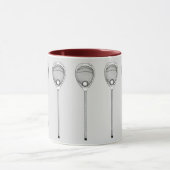 ラクロスゴアリーキープサケ マグカップ (中央)