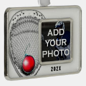 ラクロスゴアリーコレクタブル シルバープレートフレームオーナメント (右)