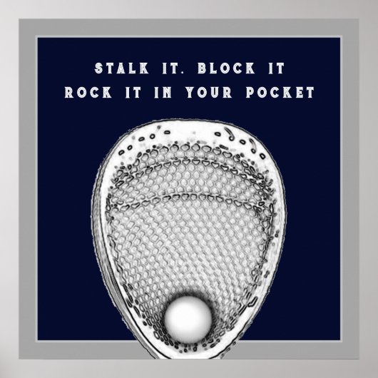 ラクロスゴアリーポスター ポスター (正面)