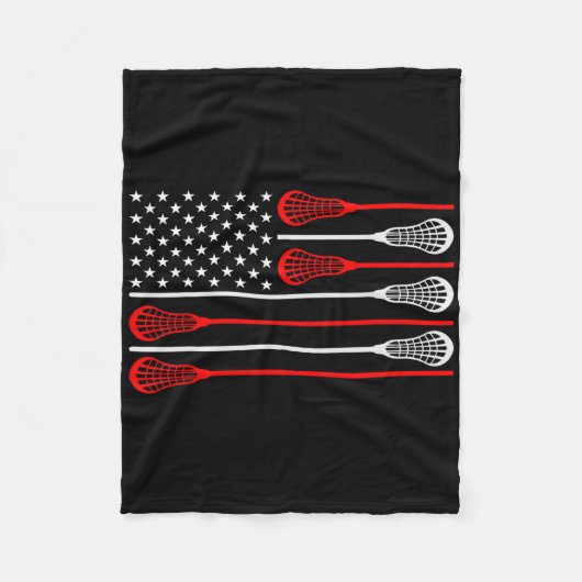 ラクロスゴアリーラクロスグローブスティックラックスゴアリーU フリースブランケット (正面)