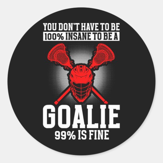 ラクロスゴアリーラクロス手袋スティックラックスゴアリー1 ラウンドシール (正面)