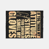 ラクロスゴアリーラクロス手袋スティックラックスゴアリー フリースブランケット (正面(横))