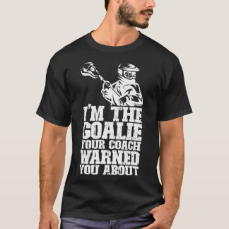 ラクロスゴアリーラックスゴールキーパーおもしろいラクロス遊 Tシャツ