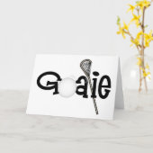 ラクロスゴアリー カード (黄色い花)