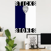 ラクロスゴアリー ポスター (ホームオフィス)