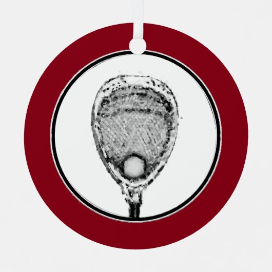 ラクロスゴアリー メタルオーナメント (正面)