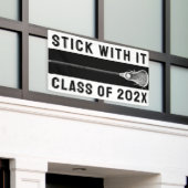 ラクロスシニアナイト 横断幕 (ビルの外側)