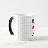 ラクロススティック LAX DAD プレーヤー番号 ネット ファンクラブ モーフィングマグカップ (正面左)