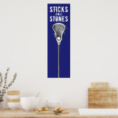 ラクロススポーツのポスター ポスター (キッチン)