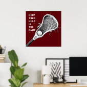 ラクロススポーツのポスター ポスター (ホームオフィス)