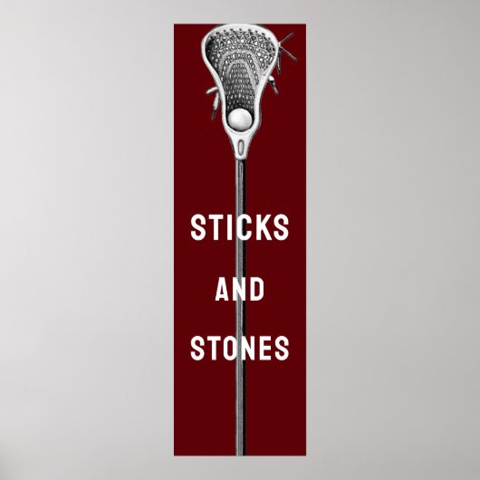 ラクロススポーツのポスター ポスター (正面)