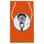 ラクロススポーツオレンジスモール抱き枕 スモールペーパーバッグ (裏面)