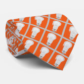 ラクロススポーツオレンジ ネクタイ (ロール)