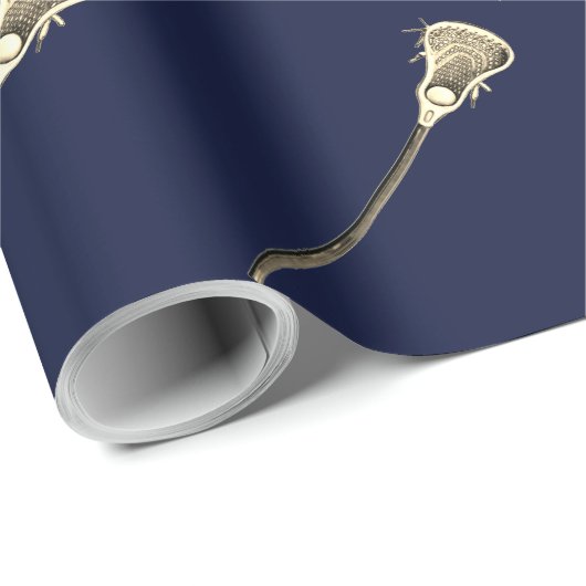 ラクロススポーツギフト ラッピングペーパー (ロールコーナー)