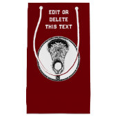 ラクロススポーツスモール抱き枕 スモールペーパーバッグ (正面)