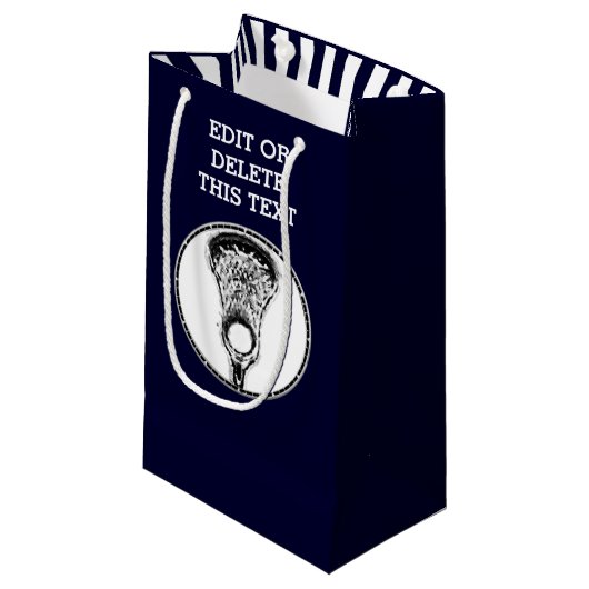 ラクロススポーツスモール抱き枕 スモールペーパーバッグ (正面アングル)