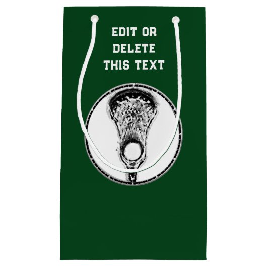 ラクロススポーツスモール抱き枕 スモールペーパーバッグ (正面)