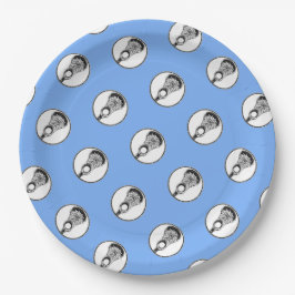 ラクロススポーツパーティー紙プレート ペーパープレート