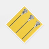 ラクロススポーツパーティー スタンダードランチョンナプキン (角)