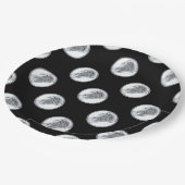 ラクロススポーツパーティー ペーパープレート (アングル)